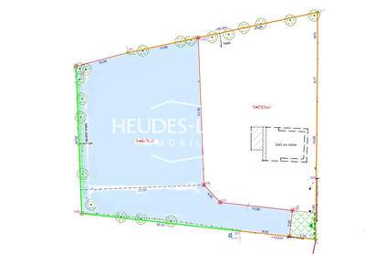 Terrain - 845 m²