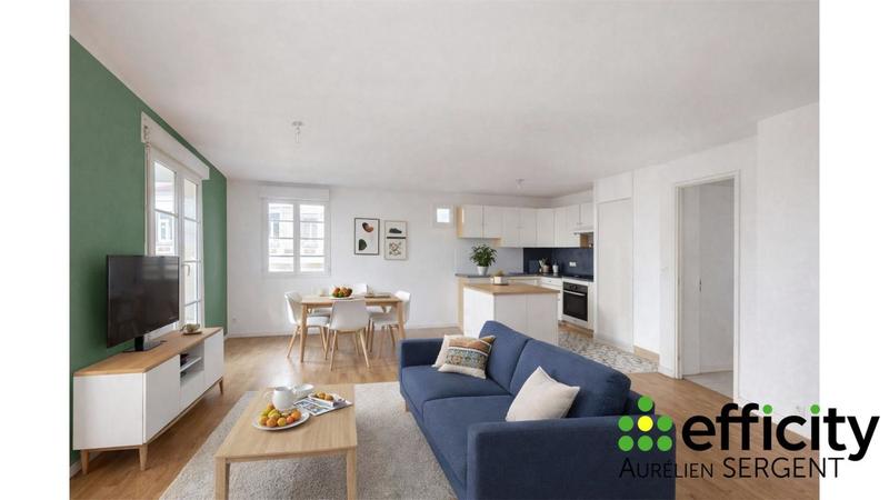 Appartement - 70 m² - 3 pièces