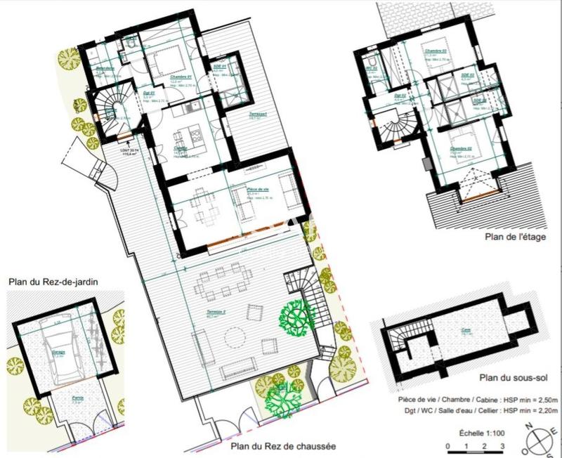 Maison - 110 m² - 4 pièces