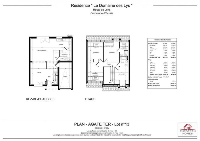 Maison - 117 m² - 5 pièces