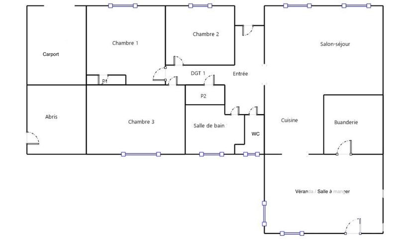 Maison - 112 m² - 5 pièces