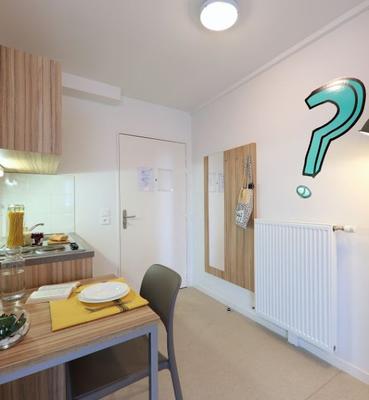 Appartement - 20 m² - 1 pièce