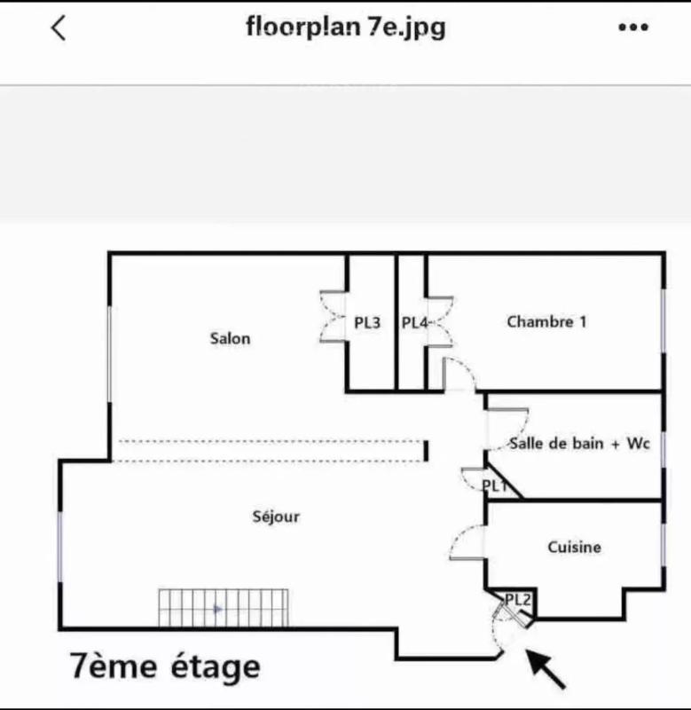 Duplex - 60 m² - 4 pièces