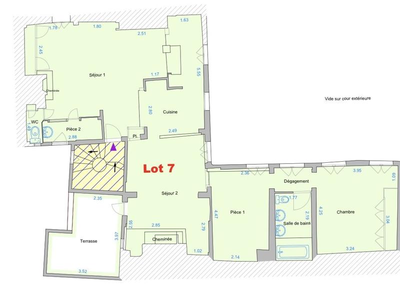 Appartement - 99 m² - 4 pièces