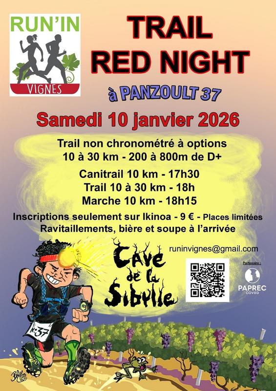 Trail Red Night - Rando semi-nocturne