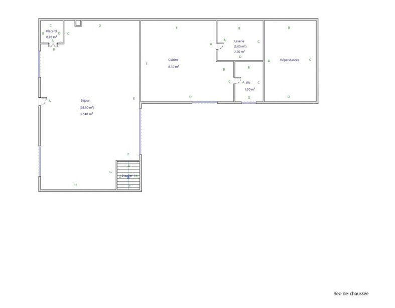 Maison - 74 m² - 4 pièces