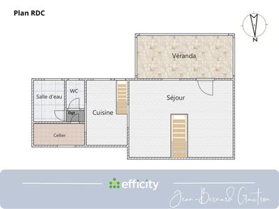 Maison en pierre - 47 m² - 4 pièces