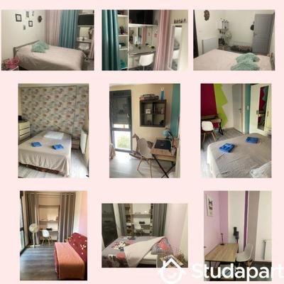 Chambre - 10 m² - 1 pièce