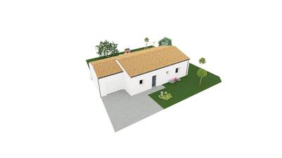 Maison - 70 m² - 3 pièces