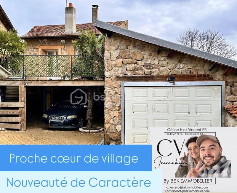 Maison en pierre - 112 m² - 4 pièces