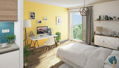 Appartement - 21 m² - 1 pièce