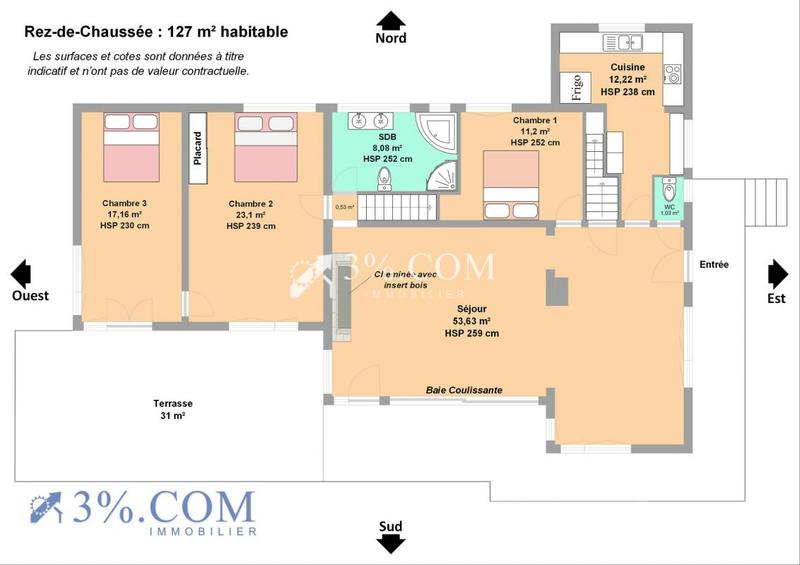 Villa - 195 m² - 8 pièces