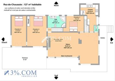 Villa - 195 m² - 8 pièces