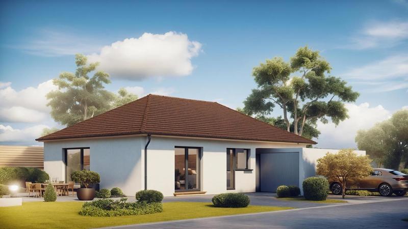 Maison - 92 m² - 5 pièces