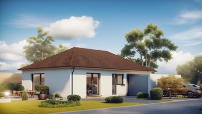 Maison - 92 m² - 5 pièces