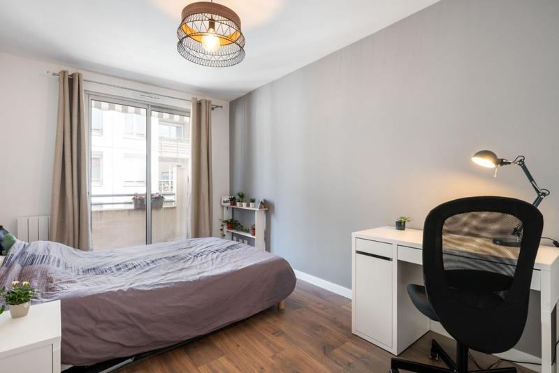 Chambre - 12 m² - 1 pièce