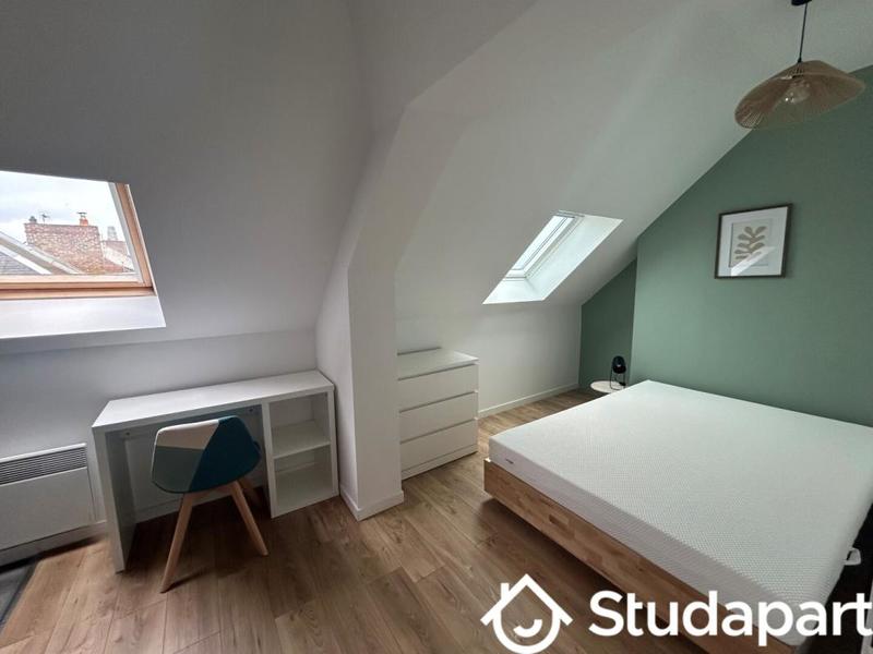 Chambre - 19 m² - 1 pièce