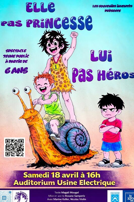 "Elle pas princesse, Lui pas héros"