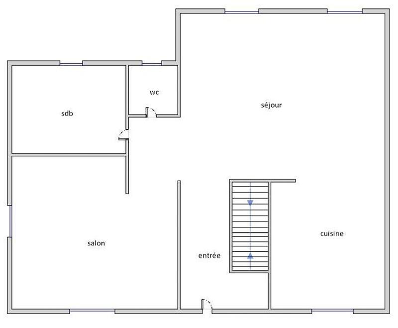 Maison - 90 m² - 4 pièces