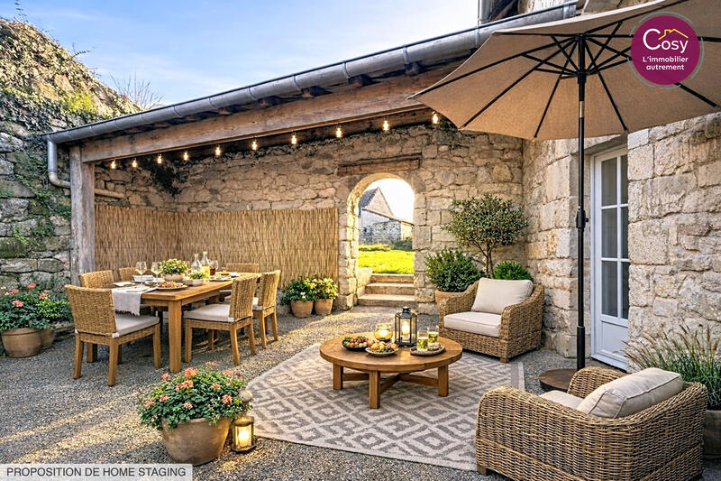 Maison de village - 105 m² - 5 pièces