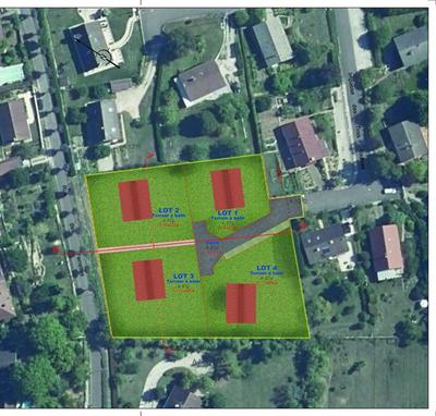 Terrain constructible - 932 m²