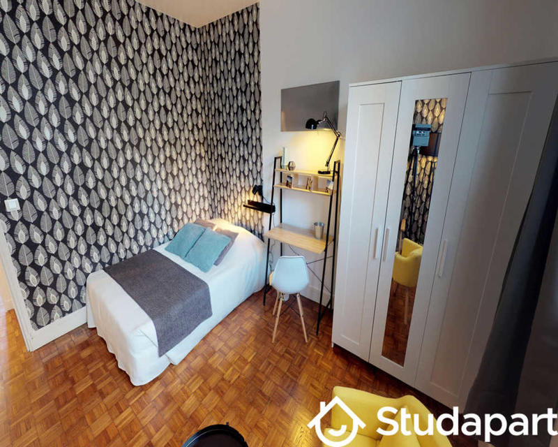 Chambre - 40 m² - 1 pièce