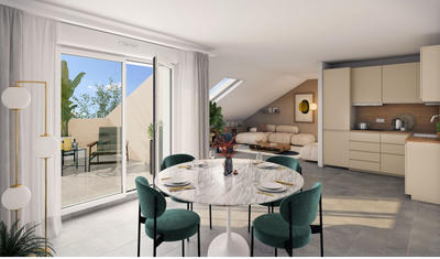 Appartement - 82 m² - 4 pièces