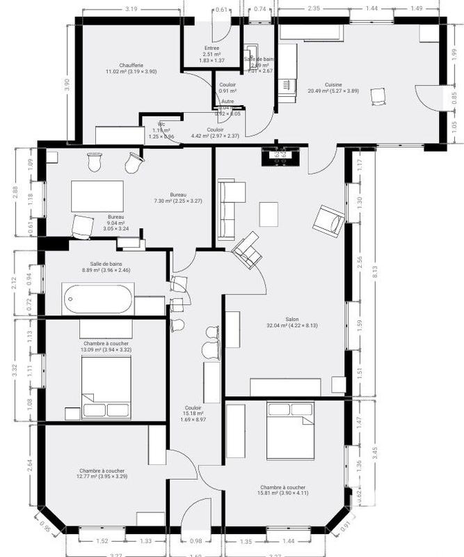 Maison - 155 m² - 5 pièces