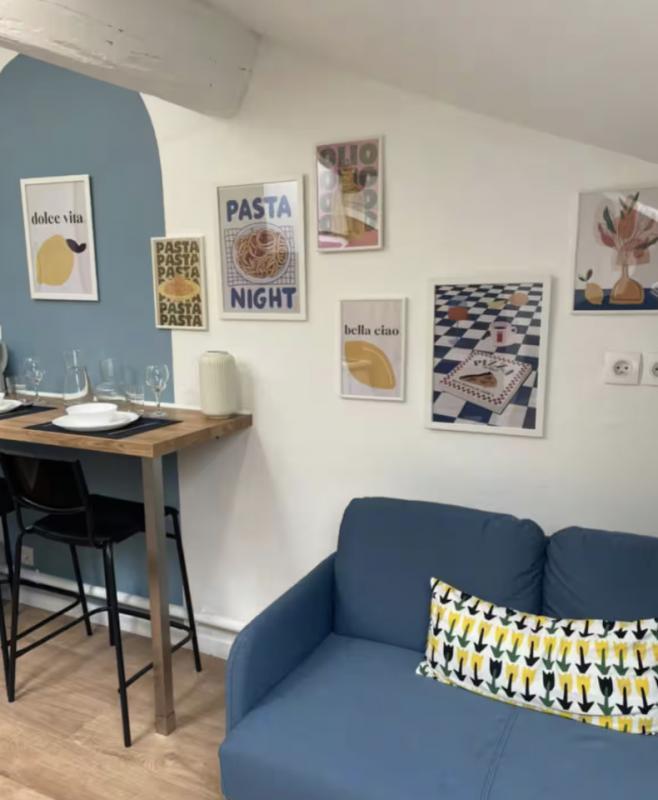 Appartement ancien - 15 m² - 2 pièces