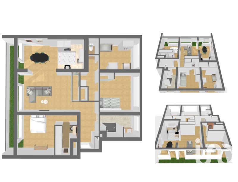 Appartement - 88 m² - 4 pièces