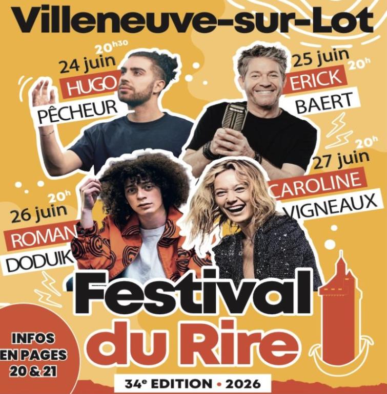 Festival du Rire 2026 - Erick Baert