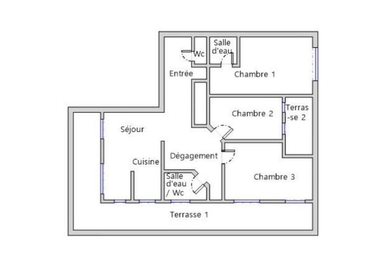 Appartement - 109 m² - 4 pièces