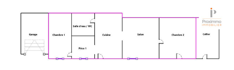 Maison - 69 m² - 4 pièces