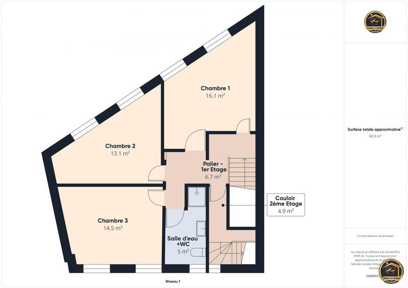 Maison traditionnelle - 160 m² - 6 pièces