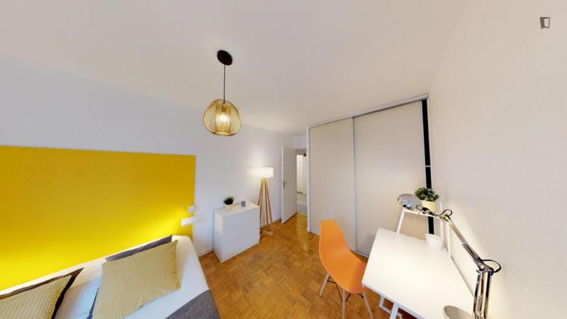 Chambre - 10 m² - 3 pièces