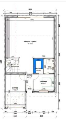 Maison - 104 m² - 4 pièces