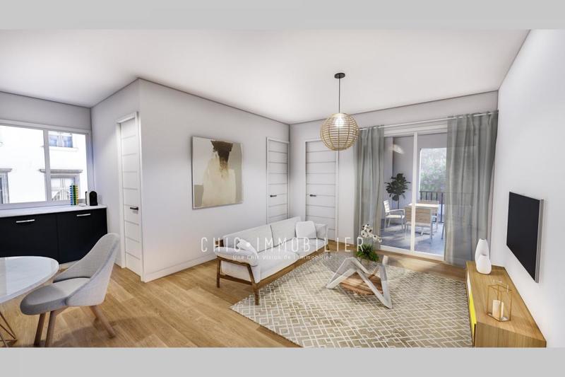 Appartement - 43 m² - 2 pièces