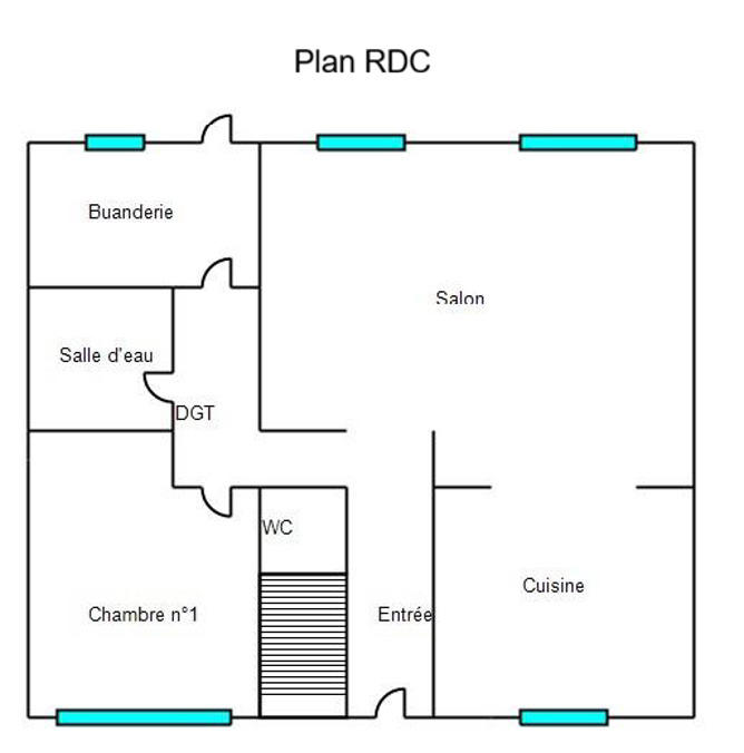 Maison - 121 m² - 5 pièces