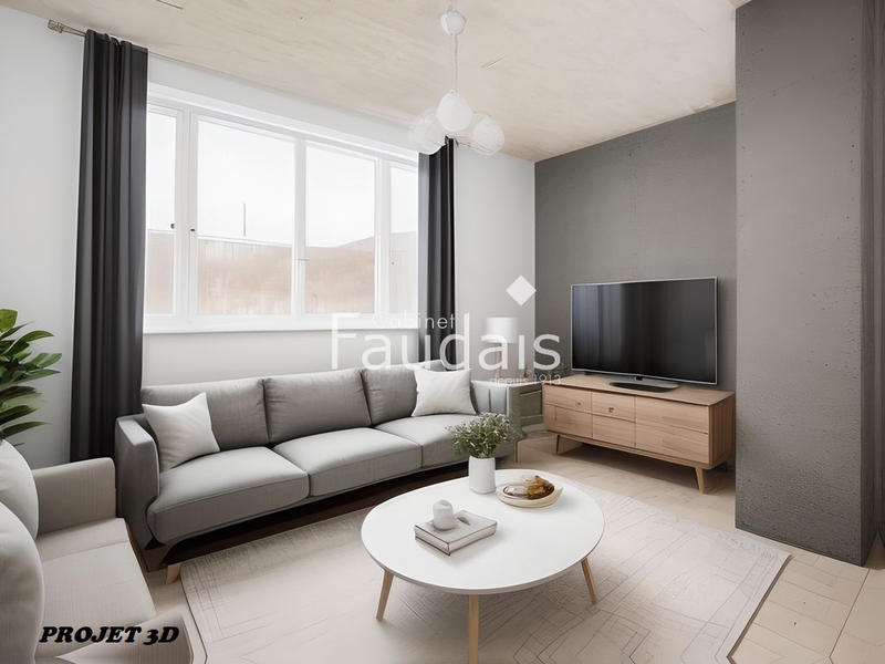 Maison - 50 m² - 3 pièces