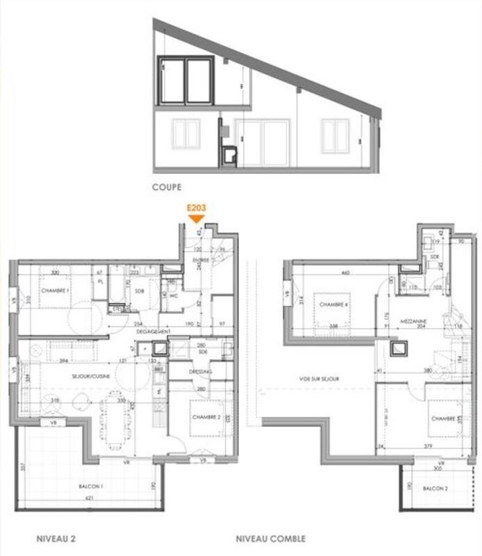 Appartement - 111 m² - 5 pièces