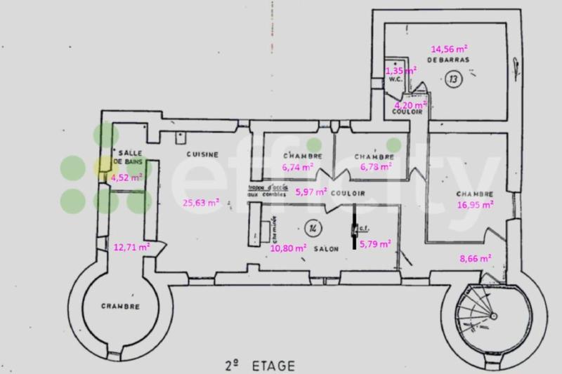 Appartement - 125 m² - 5 pièces