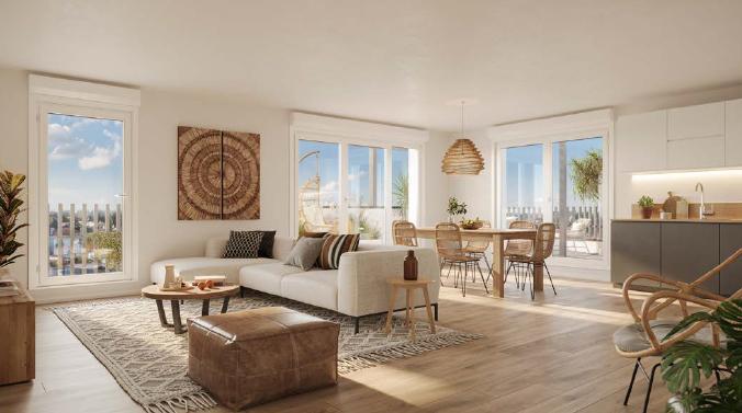 Appartement - 44 m² - 2 pièces