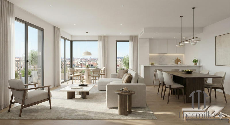 Appartement - 115 m² - 5 pièces