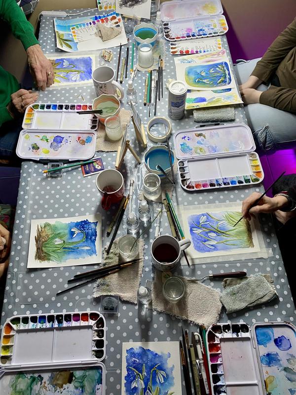 Atelier aquarelle "Peinture abstraite"