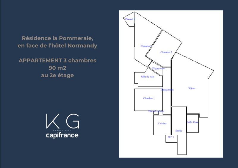 Appartement - 89 m² - 4 pièces