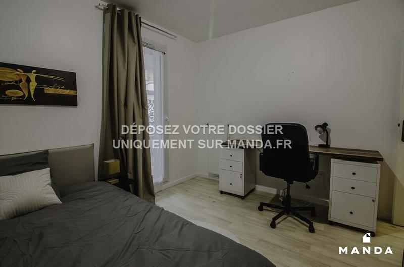 Chambre - 11 m² - 4 pièces