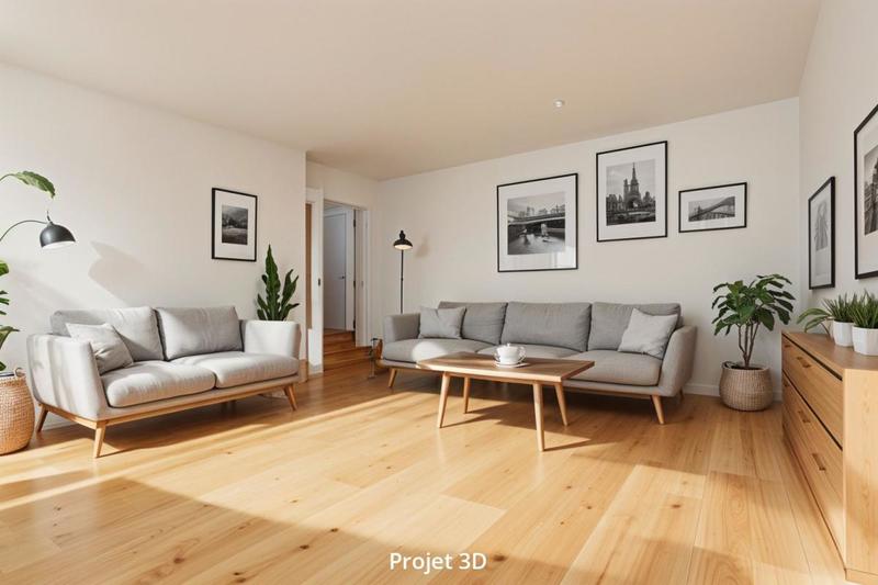 Appartement - 69 m² - 3 pièces