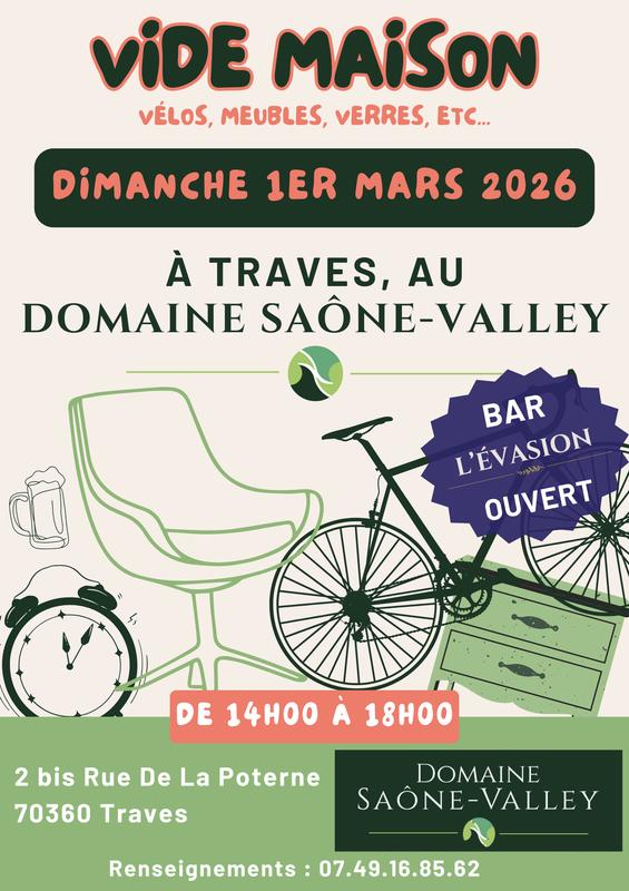 Vide maison au Domaine Saône-Valley à Traves