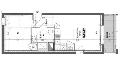 Appartement - 41 m² - 2 pièces