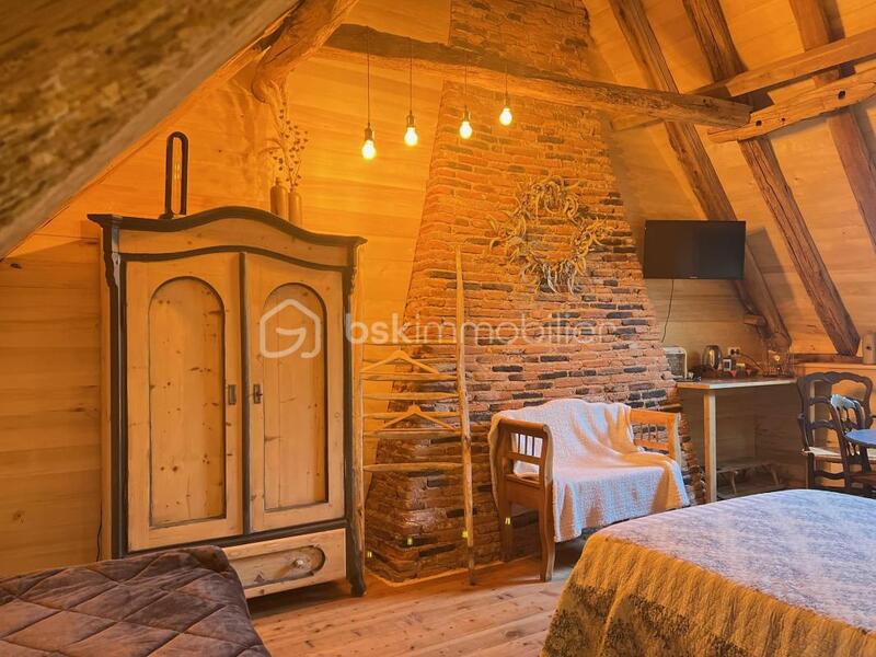 Maison chambre d'hôtes - 500 m² - 10 pièces